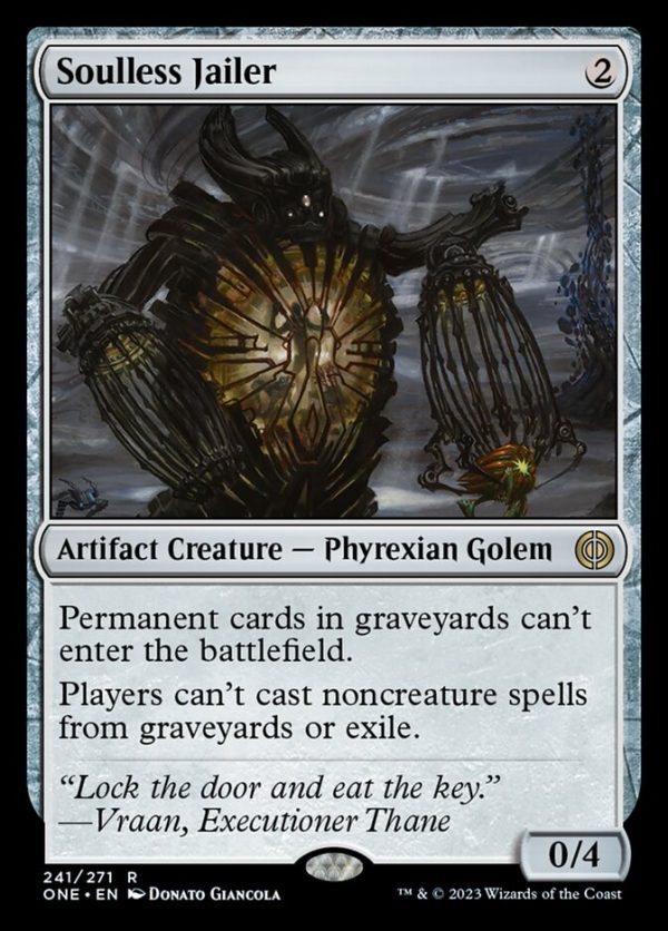 Soulless Jailer [Phyrexia: All Will Be One] For Sale