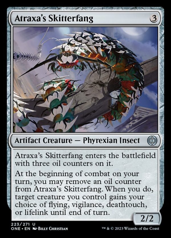 Atraxa s Skitterfang [Phyrexia: All Will Be One] Supply