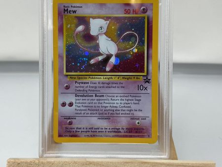 Mew WotC Black Star League Promo PSA 8 55365184 Fashion