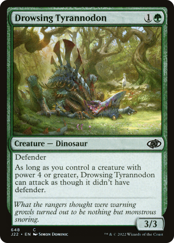 Drowsing Tyrannodon [Jumpstart 2022] Discount