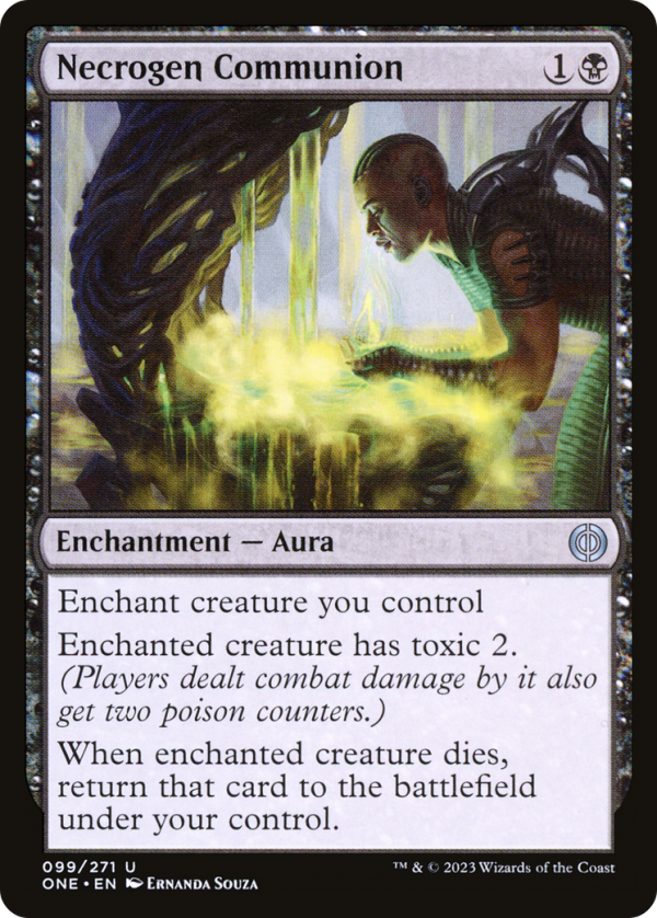 Necrogen Communion [Phyrexia: All Will Be One] Hot on Sale