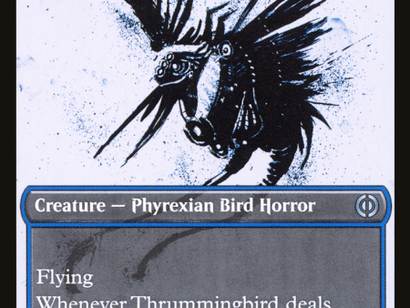 Thrummingbird (Showcase Ichor) [Phyrexia: All Will Be One] For Sale