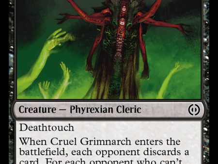 Cruel Grimnarch [Phyrexia: All Will Be One] For Discount