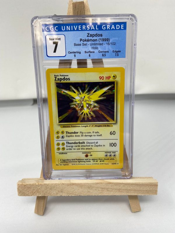 Zapdos Base Set CGC 7 3768023074 Hot on Sale