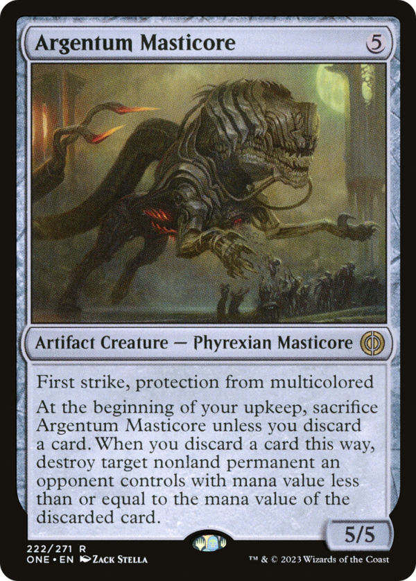 Argentum Masticore [Phyrexia: All Will Be One] Online Hot Sale