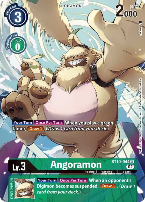 Angoramon [BT10-044] (Alternate Art) [Xros Encounter] Online now