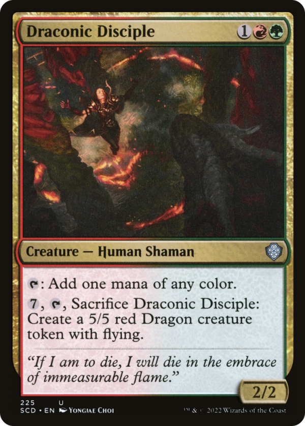 Draconic Disciple [Starter Commander Decks] Fashion