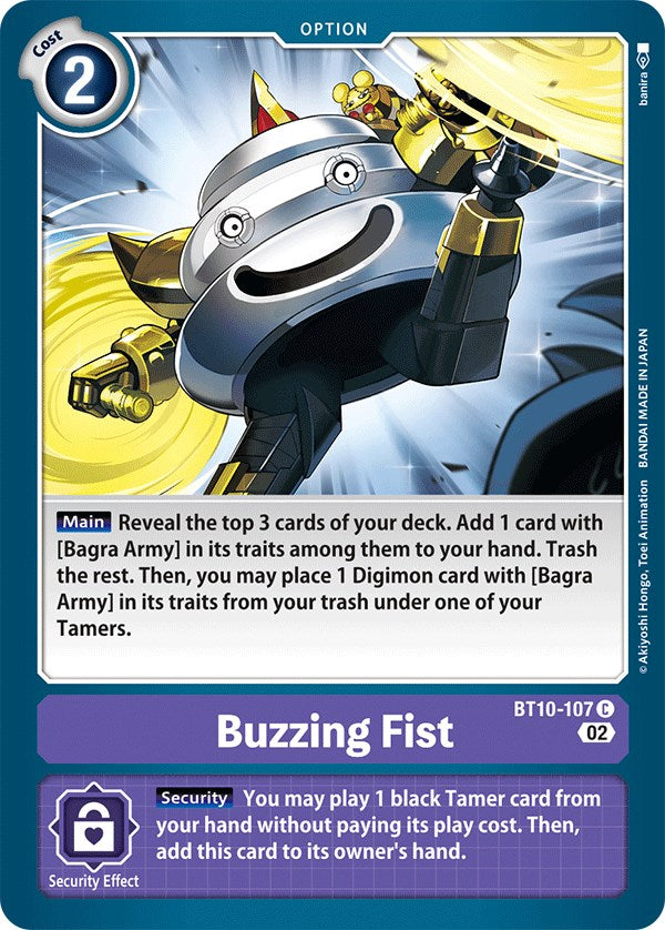 Buzzing Fist [BT10-107] [Xros Encounter] Online Sale