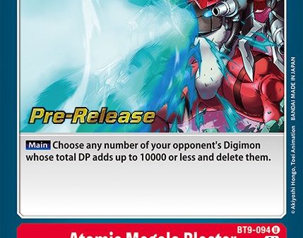 Atomic Megalo Blaster [BT9-094] [X Record Pre-Release Promos] Fashion