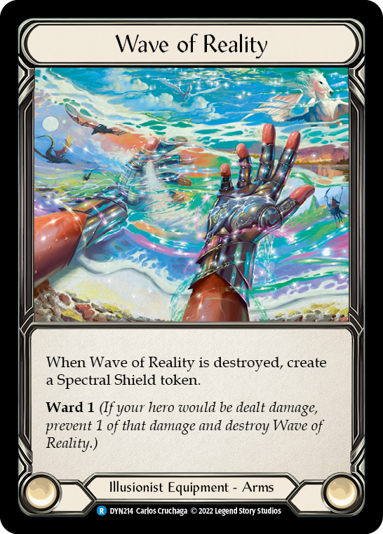 Wave of Reality [DYN214] (Dynasty)  Rainbow Foil Cheap