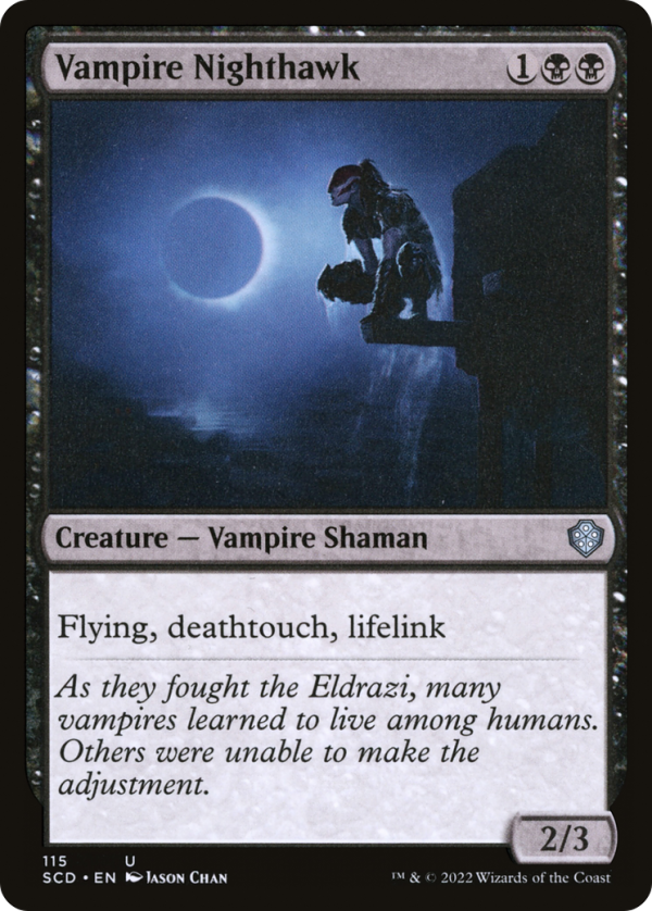 Vampire Nighthawk [Starter Commander Decks] For Cheap