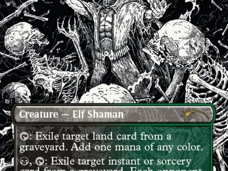 Deathrite Shaman (Borderless) [Secret Lair 30th Anniversary Countdown Kit] Cheap