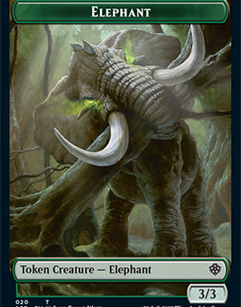 Elephant    Thopter Double-Sided Token [Starter Commander Decks] Fashion