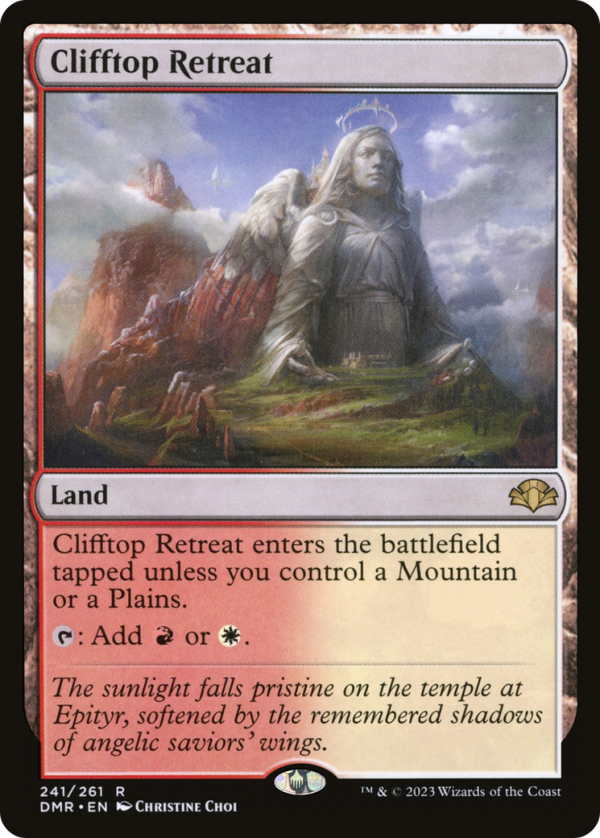 Clifftop Retreat [Dominaria Remastered] Discount