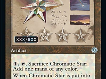 Chromatic Star (Retro Schematic) (Serialized) [The Brothers  War Retro Artifacts] Discount