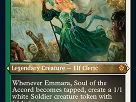 Emmara, Soul of the Accord (Foil Etched) [Starter Commander Decks] Online Hot Sale