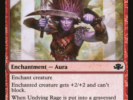 Undying Rage [Dominaria Remastered] Discount