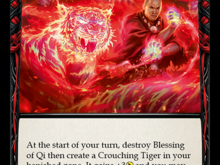 Blessing of Qi (Red) [DYN053] (Dynasty)  Rainbow Foil For Sale