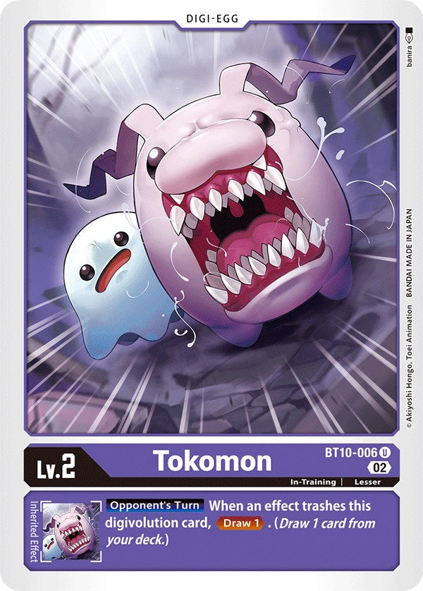 Tokomon [BT10-006] [Xros Encounter] For Cheap