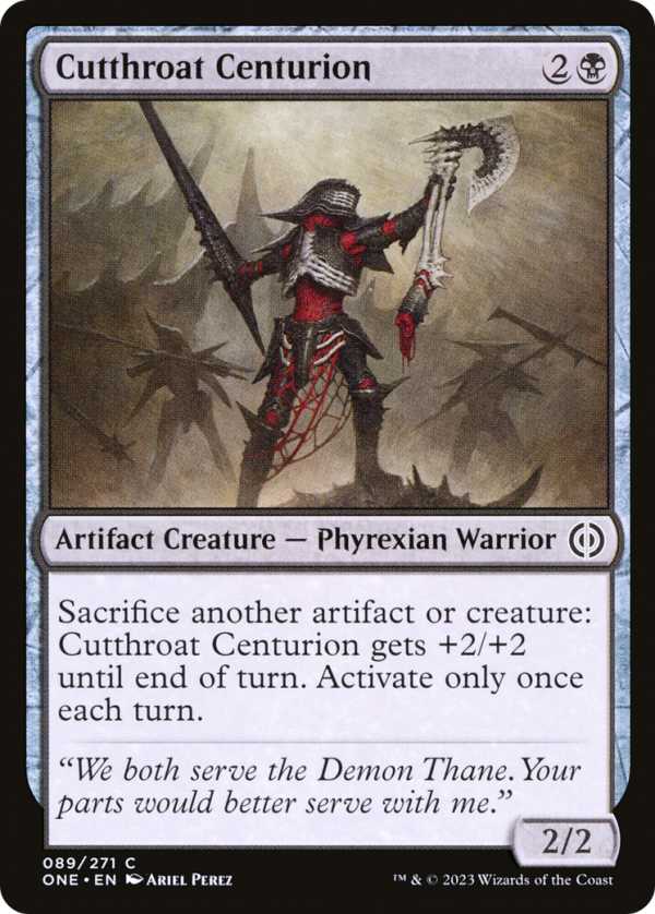 Cutthroat Centurion [Phyrexia: All Will Be One] For Discount