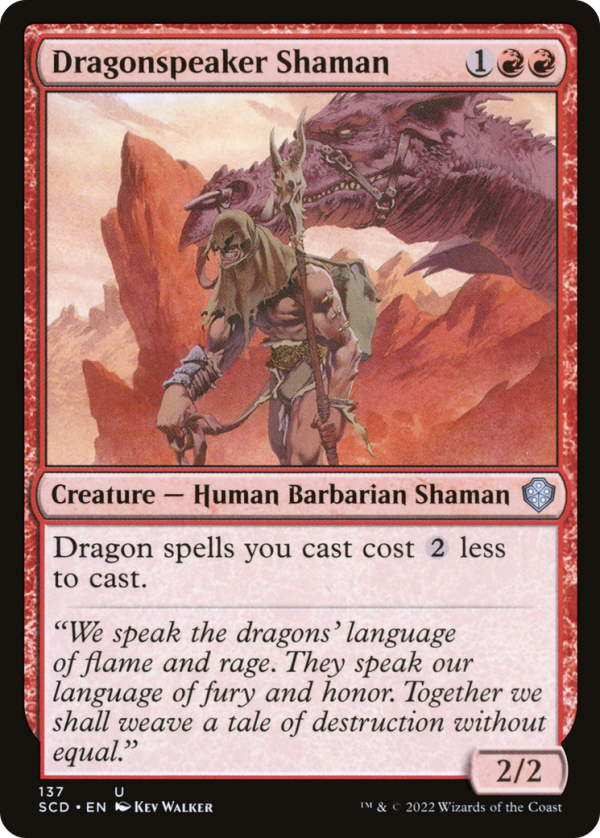 Dragonspeaker Shaman [Starter Commander Decks] Online now