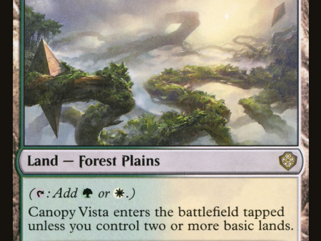 Canopy Vista [Starter Commander Decks] For Cheap