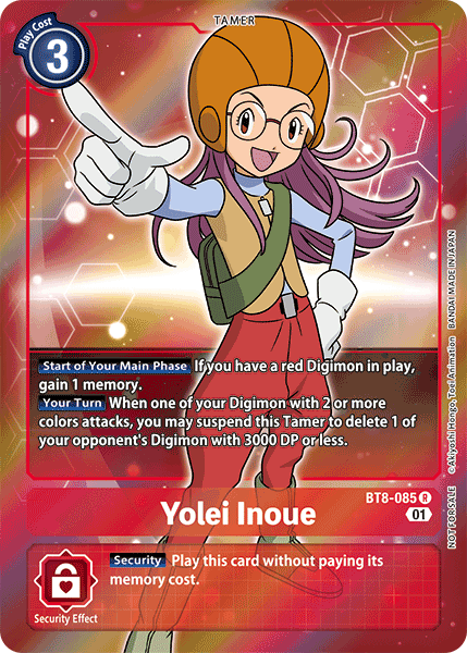 Yolei Inoue [BT8-085] (Alternative Art - Box Topper) [New Awakening] For Cheap