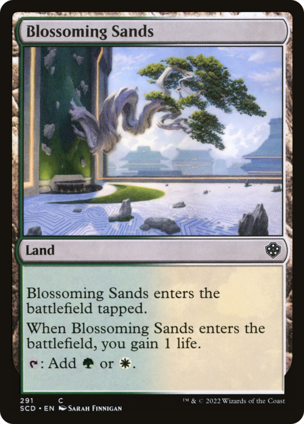 Blossoming Sands [Starter Commander Decks] on Sale