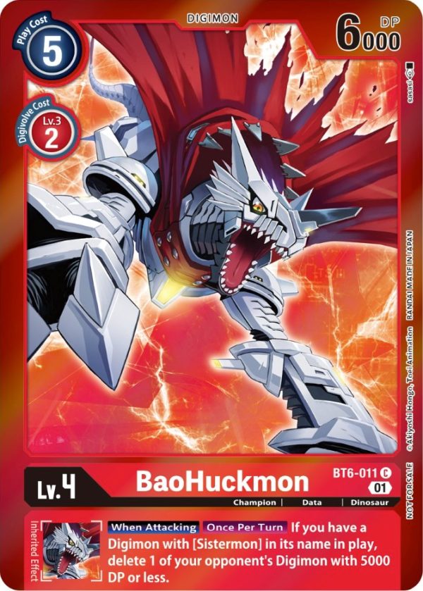 BaoHuckmon [BT6-011] (Event Pack 3) [Double Diamond Promos] Sale