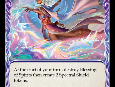 Blessing of Spirits (Yellow) [DYN219] (Dynasty)  Rainbow Foil Fashion