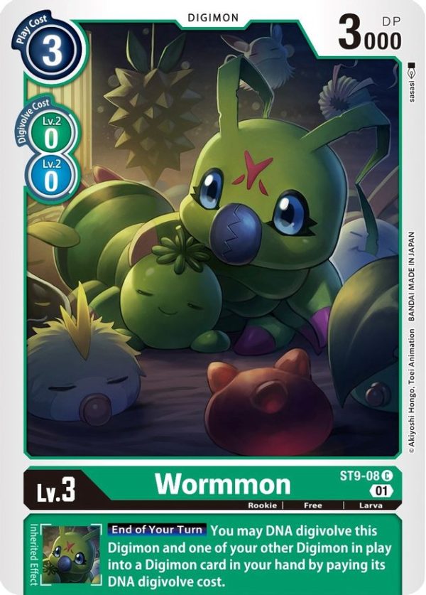 Wormmon [ST9-08] [Starter Deck: Ultimate Ancient Dragon] Fashion