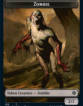 Zombie    Zombie Army Double-Sided Token [Starter Commander Decks] Hot on Sale