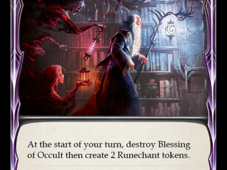 Blessing of Occult (Yellow) [DYN180] (Dynasty)  Rainbow Foil Fashion