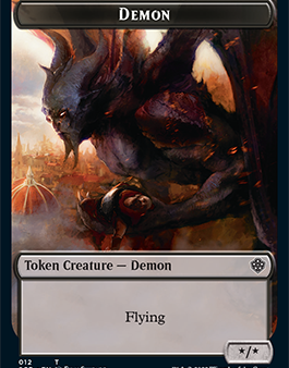 Demon    Demon Double-Sided Token [Starter Commander Decks] For Cheap