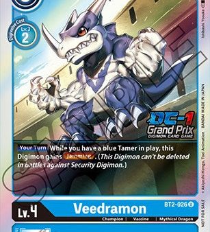 Veedramon [BT2-026] (DC-1 Grand Prix) [Release Special Booster Promos] Cheap