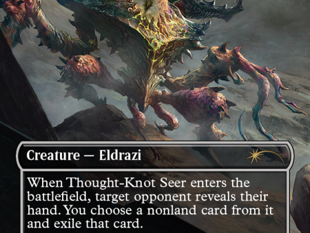 Thought-Knot Seer (1151) (Borderless) [Secret Lair Drop Series] Cheap