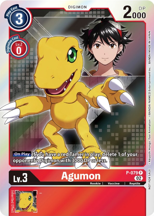 Agumon [P-079] (Digimon Survive Anime Expo 2022) [Promotional Cards] Hot on Sale