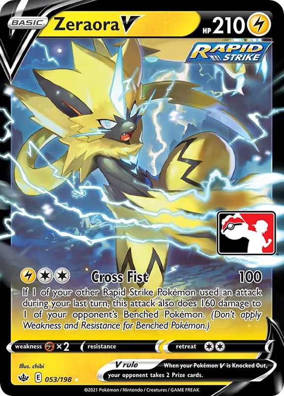 Zeraora V (053 198) [Prize Pack Series One] Sale