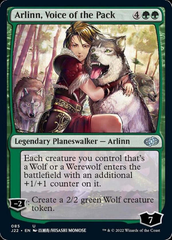 Arlinn, Voice of the Pack [Jumpstart 2022] Cheap