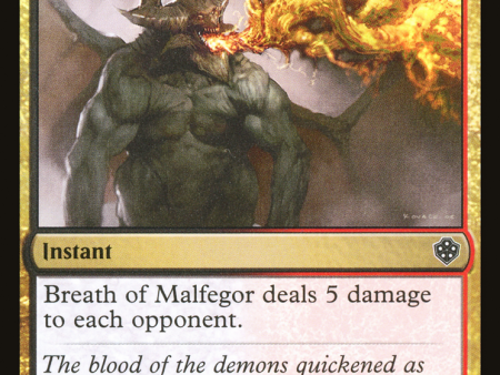 Breath of Malfegor [Starter Commander Decks] Hot on Sale