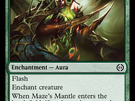 Maze s Mantle [Phyrexia: All Will Be One] Online