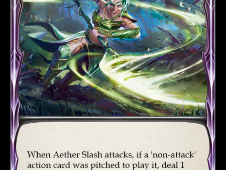 Aether Slash (Red) [DYN182] (Dynasty)  Rainbow Foil Hot on Sale