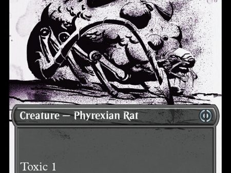 Blightbelly Rat (Showcase Ichor Step-and-Compleat Foil) [Phyrexia: All Will Be One] Discount