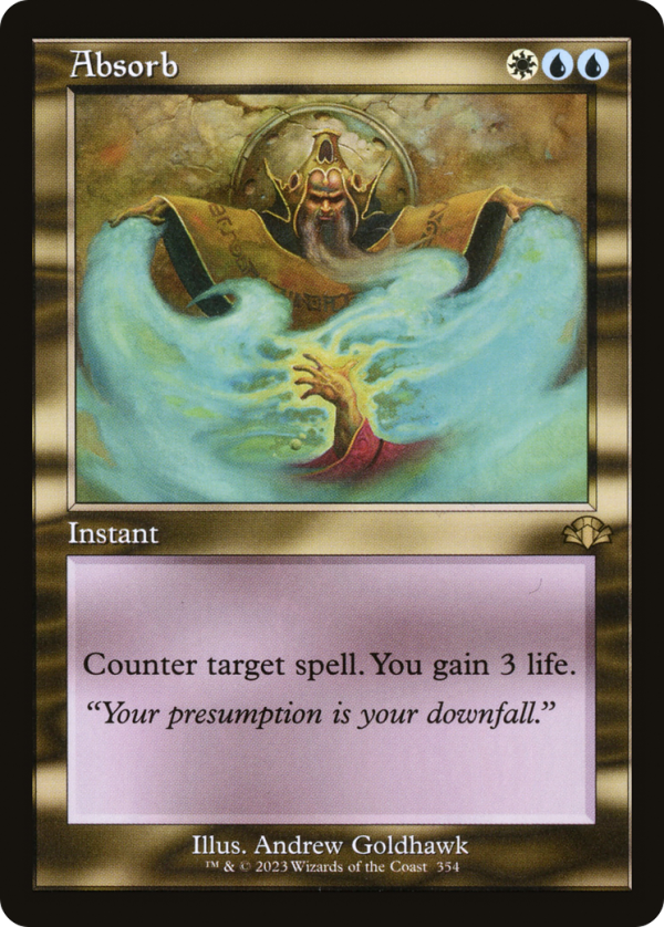 Absorb (Retro) [Dominaria Remastered] For Cheap