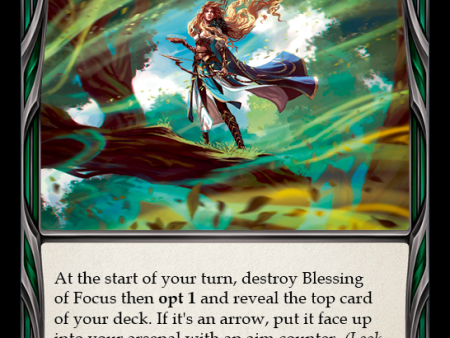 Blessing of Focus (Blue) [DYN161] (Dynasty) Discount