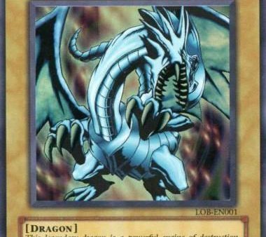 Blue-Eyes White Dragon [LOB-EN001] Ultra Rare Discount