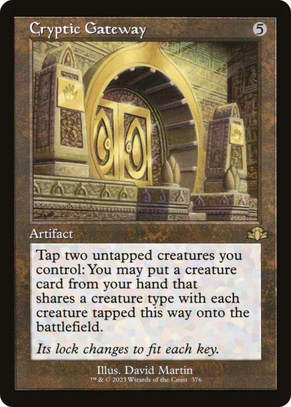 Cryptic Gateway (Retro) [Dominaria Remastered] Hot on Sale