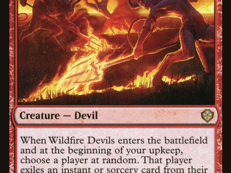 Wildfire Devils [Starter Commander Decks] For Cheap