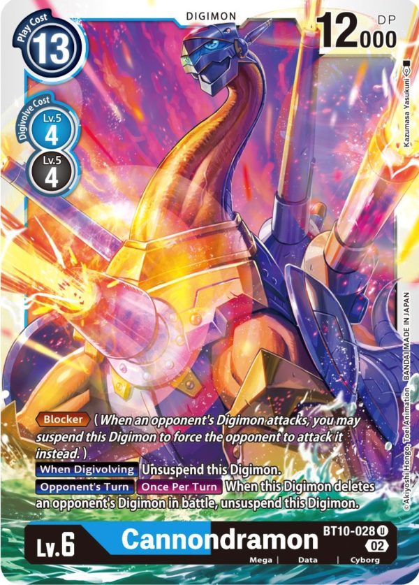 Cannondramon [BT10-028] [Xros Encounter] Supply