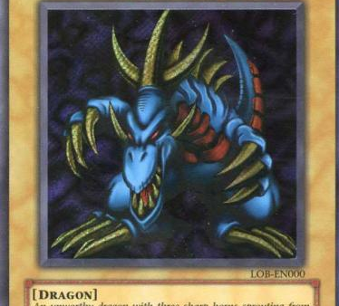 Tri-Horned Dragon [LOB-EN000] Secret Rare For Discount